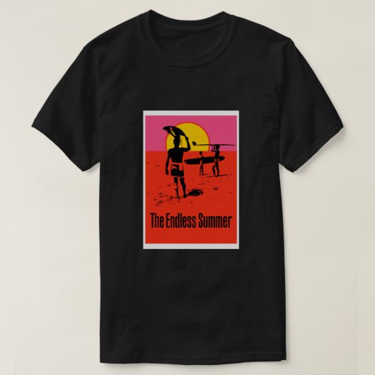 De eindeloze zomer (1966) - volledig t-shirt (Design voorkant)