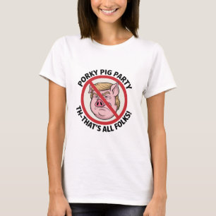 De Eindstoot: Een Einde aan de Politieke Monopolie T-shirt