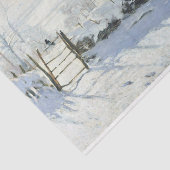 De ekster door Claude Monet Decoupage Tissuepapier (Detail)