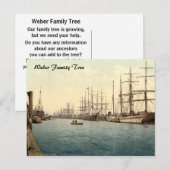 De Elbe, Hamburg, Duitsland Briefkaart (Voorkant / Achterkant)