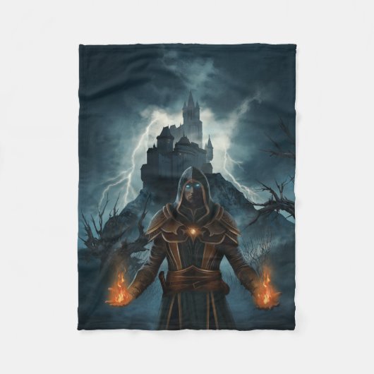 De Eldritch Knight Fleece Deken (Voorkant)