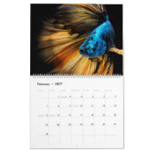 De elegante Betta Kalender (Feb 2027)