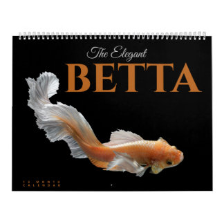 De elegante Betta Kalender