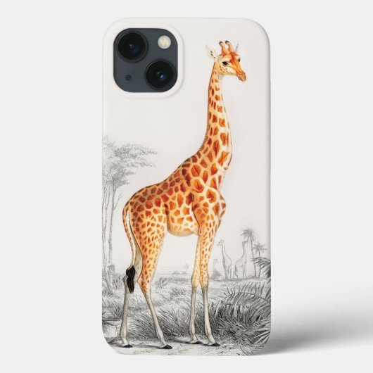 De elegante Giraffe  Case-Mate iPhone Case (Achterkant)