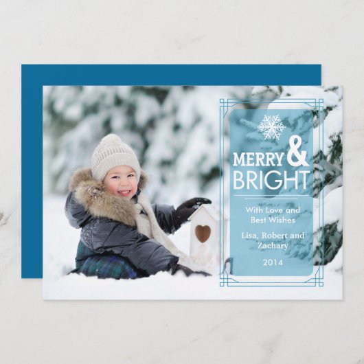 De elegante Kaart Groupon van de Foto van de (Voorkant / Achterkant)