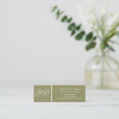 De elegante Kaarten van de Mama van de Bloem Contactkaartje (Staand voorkant)