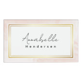 De elegante naamtag naambadge (Voorkant)