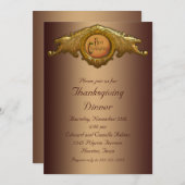 De elegante Uitnodigingen van de Partij van het (Voorkant / Achterkant)