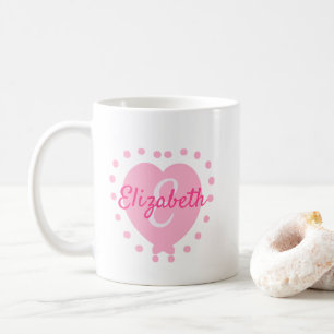 De elegante Waterverf van het Hart van het Koffiemok