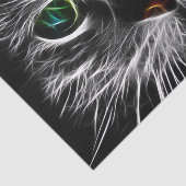 De "elektrische" kat tissuepapier (Detail)