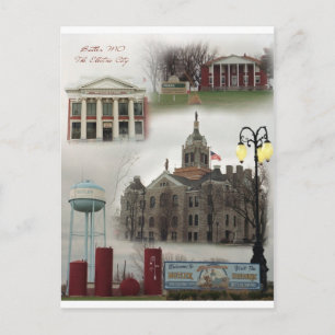 De elektrische stad briefkaart