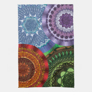 De Elementen Mandala Handdoek