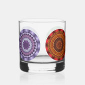 De Elementen Mandala's Whisky Glas (Achterkant)