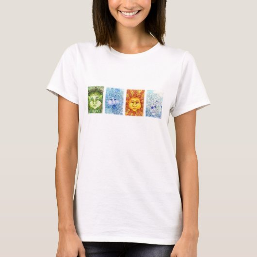 De elementen T-shirt (Voorkant)
