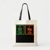 De elementen van Crna Funny Registered Zurse Tote Bag (Voorkant)