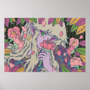 De Elf in de Tuin Poster