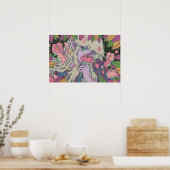 De Elf in de Tuin Poster (Keuken)