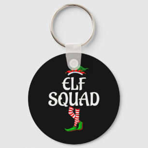 De Elf Squad Family Matching Group Kerstmis Sleutelhanger