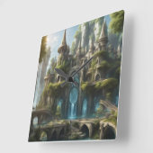 De Elf Werelden Vierkante Klok (Hoek)