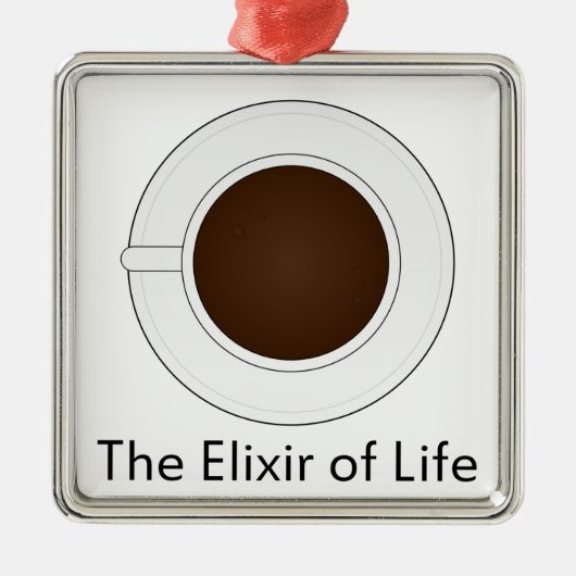 De Elixir of Life Metalen Ornament (Voorkant)