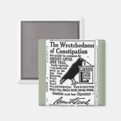 De ellendigheid van constipatie  magneet (Voorkant / Achterkant)