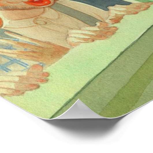 De Elves en de Shoemaker Poster (Hoek)