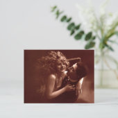 De embrace briefkaart (Staand voorkant)