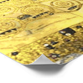De embrace van Gustov Klimt Art Print (Hoek)