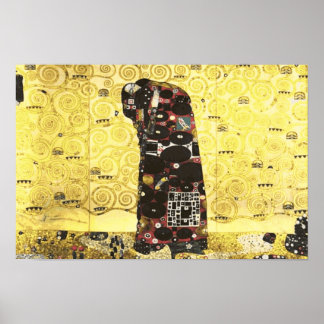 De embrace van Gustov Klimt Art Print