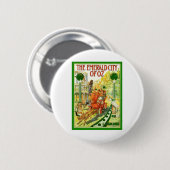 De Emerald City of Oz Ronde Button 5,7 Cm (Voorkant /achterkant)
