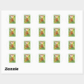 De Emerald City of Oz Ronde Sticker (Vel)