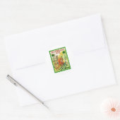 De Emerald City of Oz Ronde Sticker (Envelop)