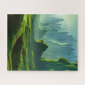 De Emerald Valley Fantasy Art Legpuzzel (Horizontaal)