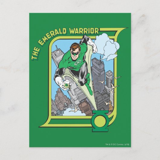 De Emerald Warrior Briefkaart (Voorkant)