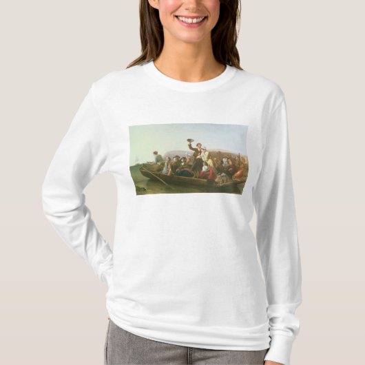 De emigranten t-shirt (Voorkant)