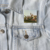 De emigranten vierkante button 5,1 cm (In situ)