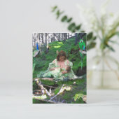 De Empress Tarot Card Art Briefkaart (Staand voorkant)