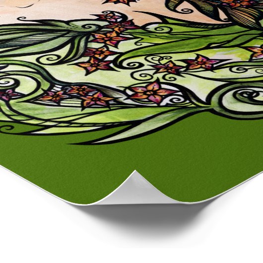 De Empress Tarot Goddess Poster (Hoek)