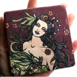 De Empress Tarot Goddess Stenen Onderzetter