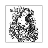 De empress tarot godin art 	rubberstempel (Afrduk)