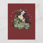 De Empress Tarot-kaart Briefkaart (Voorkant)