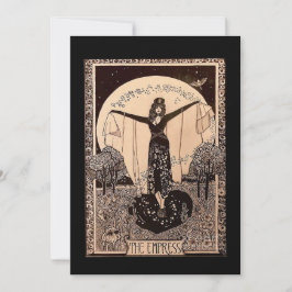 De Empress Tarot-kaart Feestdagenkaart