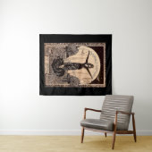 De Empress Tarot-kaart Wandkleed (In Situ (horizontaal))