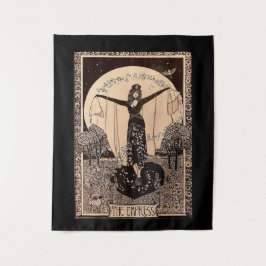 De Empress Tarot-kaart Wandkleed
