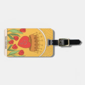 De Empress tarotkaart grote arcana Bagagelabel (Voorkant horizontaal)