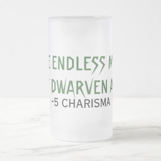 DE ENDLESS MUGOF DWARVEN ALE MATGLAS BIERPUL