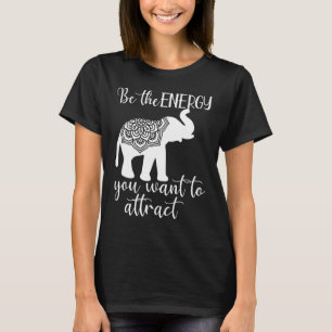 De energie die je wilt aantrekken om Mandala Eleph T-shirt