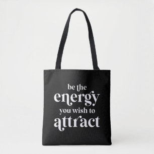 De energie die u wilt aantrekken draagtas