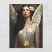 De engel briefkaart (Voorkant)