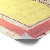 De engel die de trumpet blaast poster (Hoek)